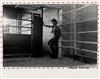 LYON, DANNY (1942- ) Texas Prison Film Frame * Valley Auction (a young cowboy).